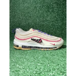 Nike Air Max 97 Air Sprung Cream Sesame Running Shoes Mens Size 8.5 Gym Sneakers